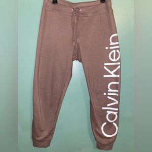 medium calvin klein sweatpants
